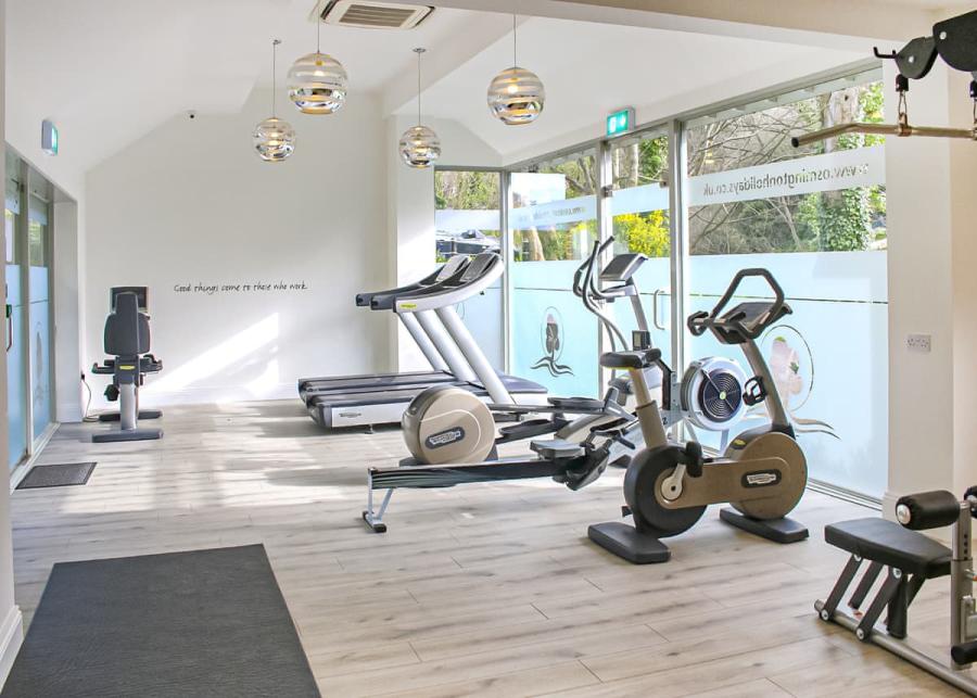 cardio equipment at osmington mills lodge park