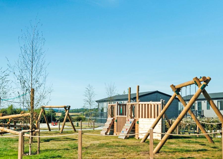 adventure playground at penmarlam lodge retreat in cornwall