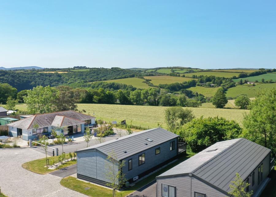 lodge breaks at penmarlam lodge retreat in cornwall