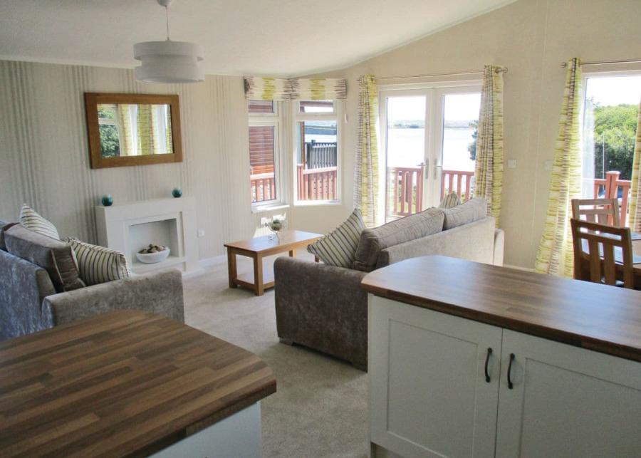 modern caravan interior 