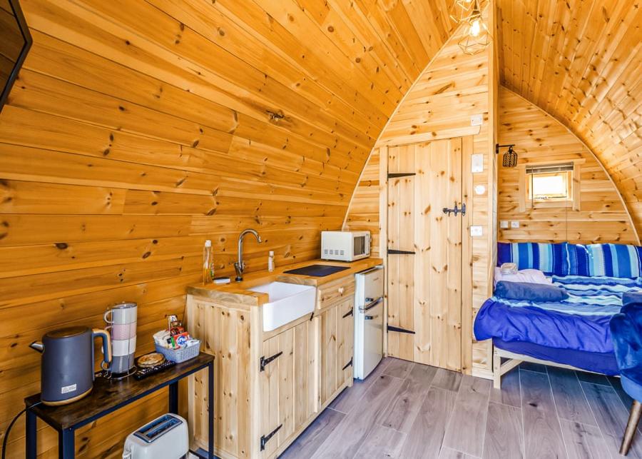 glamping at sandy park crimdon 