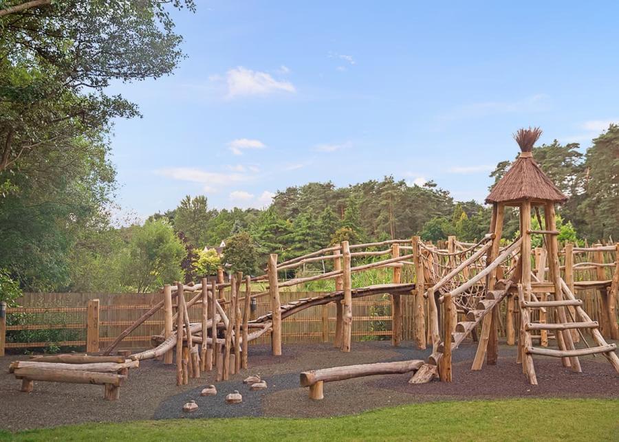 playground at the local pub