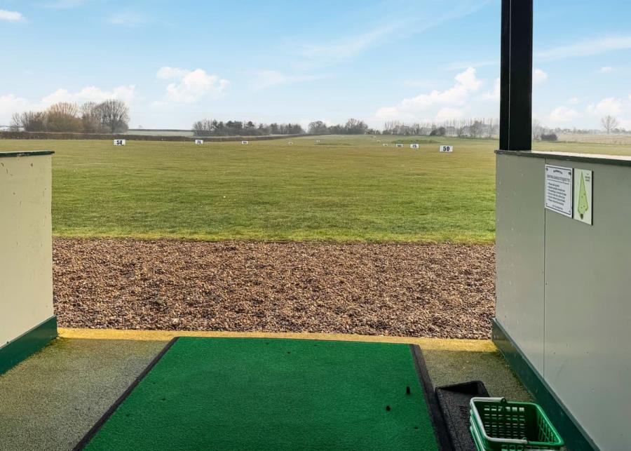 golf range at waldegraves holiday park 