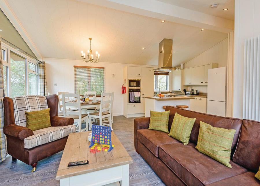 contempory lodge interior at wareham forest lodge retreat 