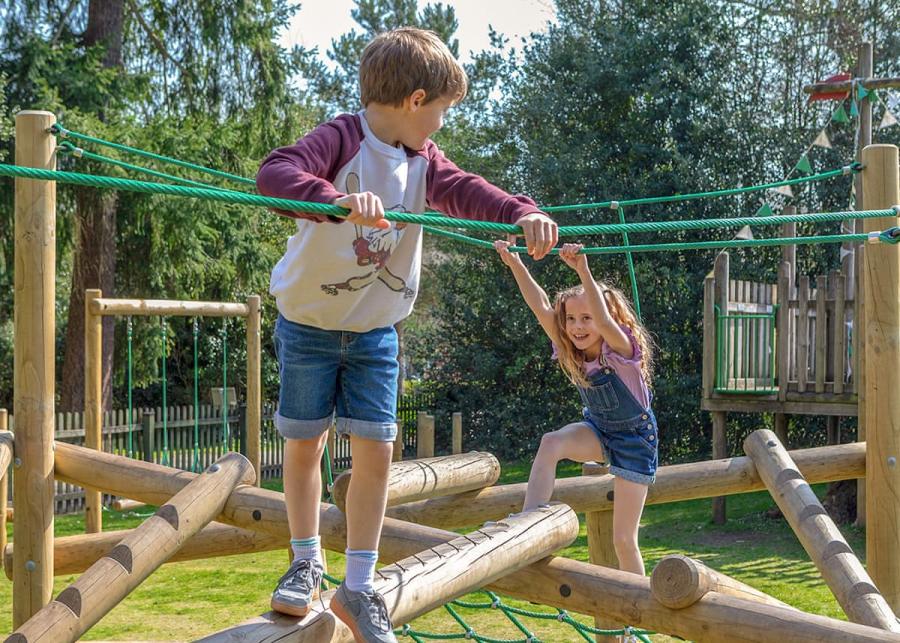 childrens play ground at whitemead forest park