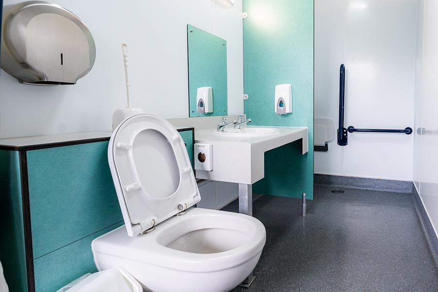 disabled changing facilities at Woodlands Caravan and Camping in Dartmouth