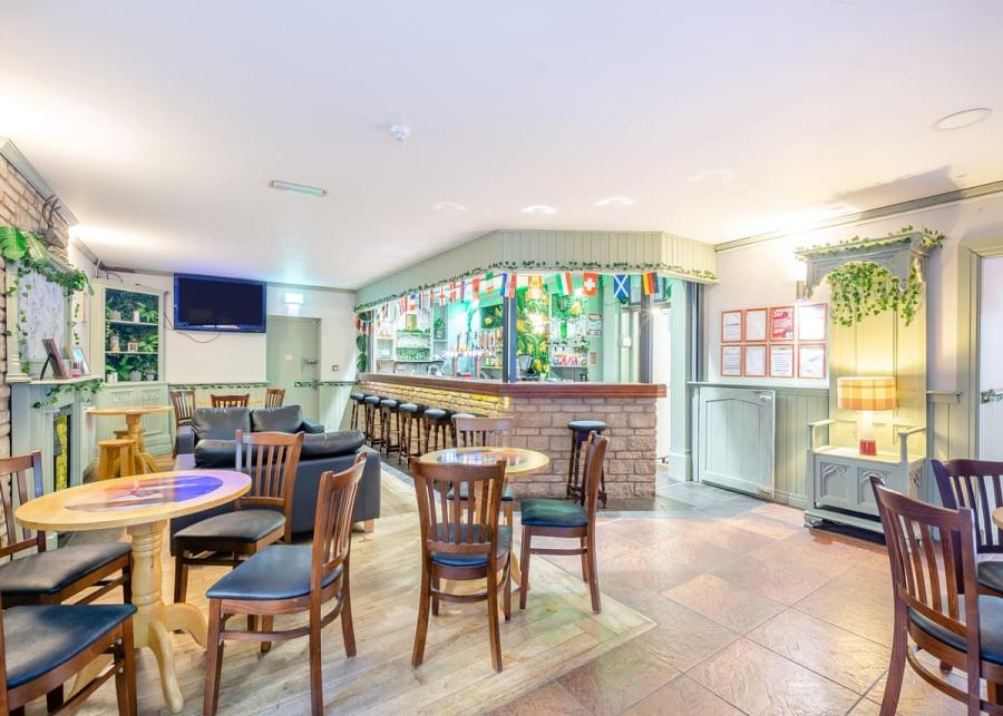 bar and restaurant at beacon fell view holiday park in lancashire