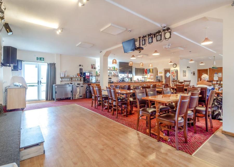 seating at castaways beach resort near bacton-on-sea