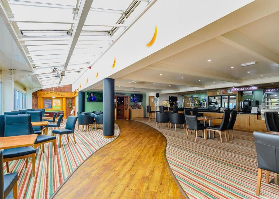 seating at coastfields holiday village