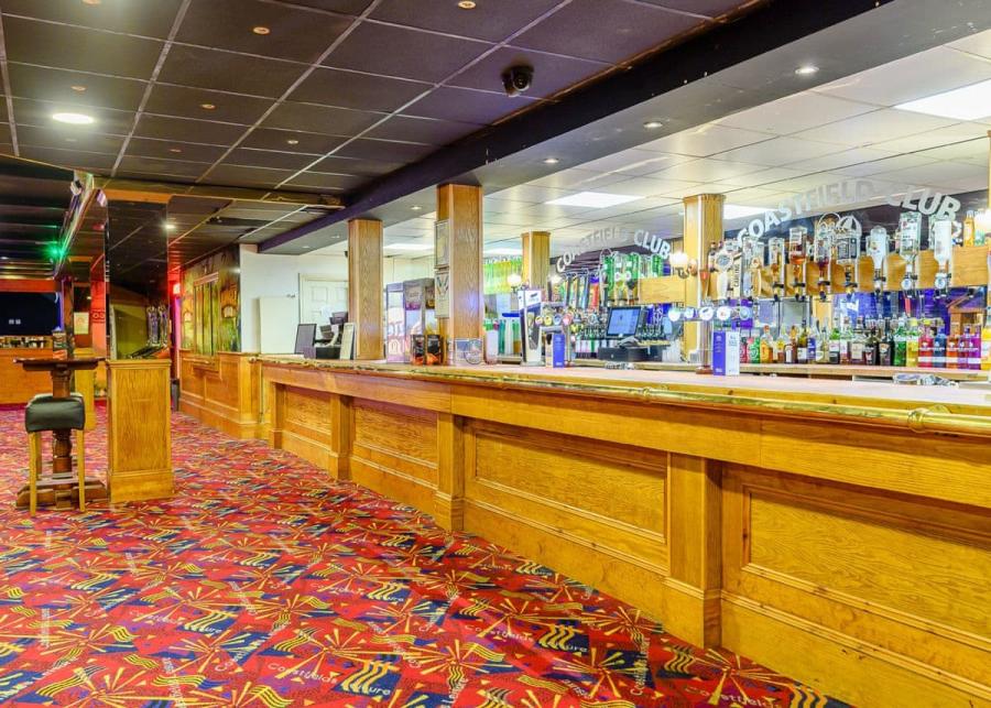 bar at coastfields holiday village