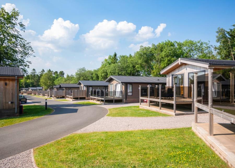 luxury lodges at flusco wood holiday lodges