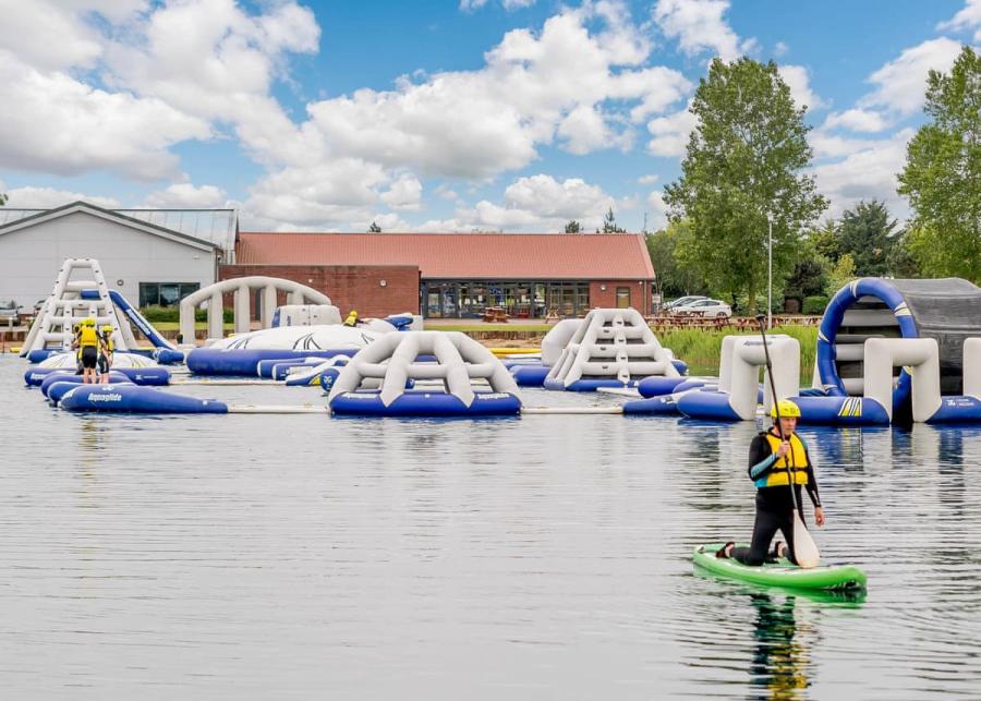 aqua park at grange leisure park in mablethorpe