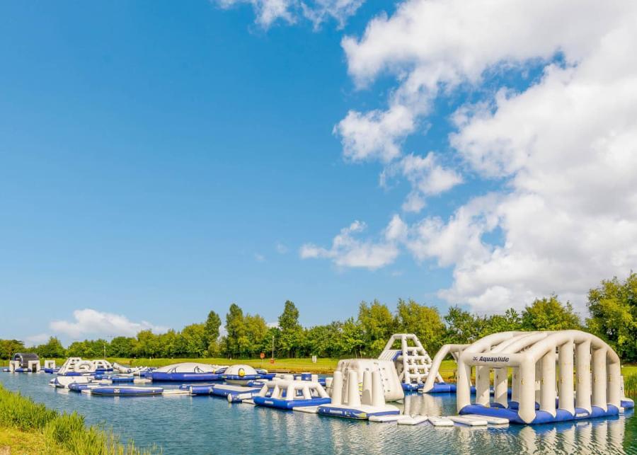 aqua park at grange leisure park in lincolnshire