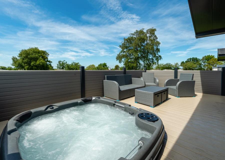 private hot tub breaks at green meadows country park in cumbria