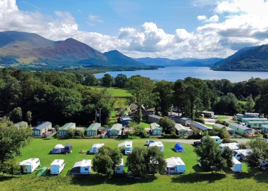 herdwick croft holiday park in the lake district near Keswick