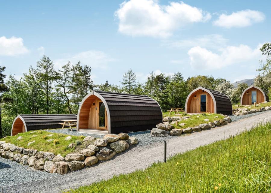 luxury glamping pods at lowside farm glamping