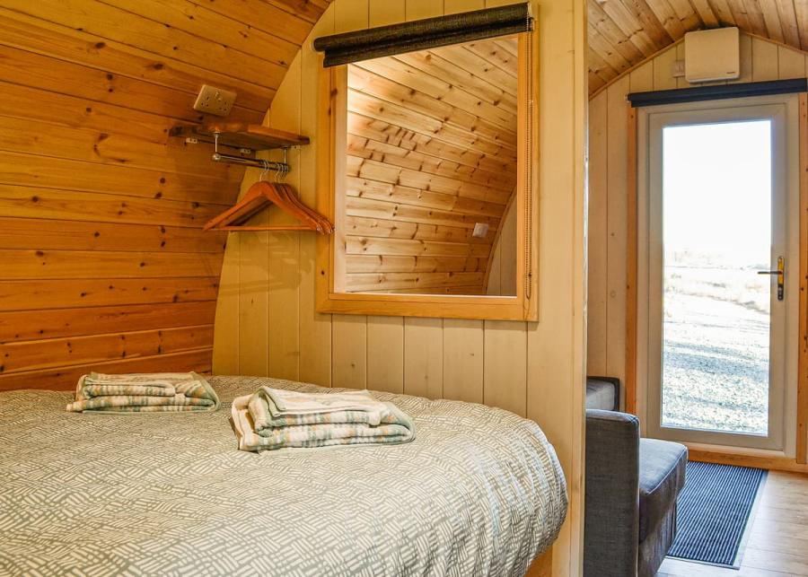 glamping pod interior