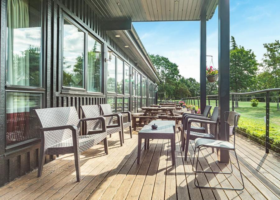 social seating at messingham lakes lodge park in lincolnshire