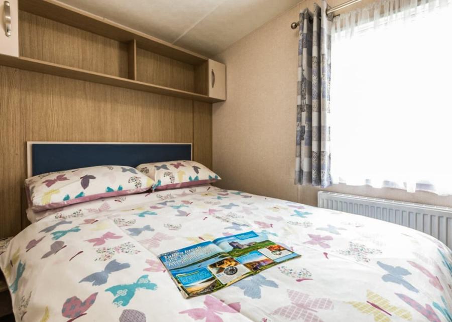 double bedroom at mowbreck holiday park in lancashire