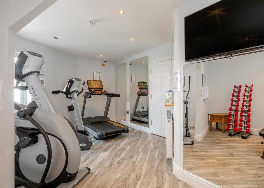 gym at mundesley holiday village