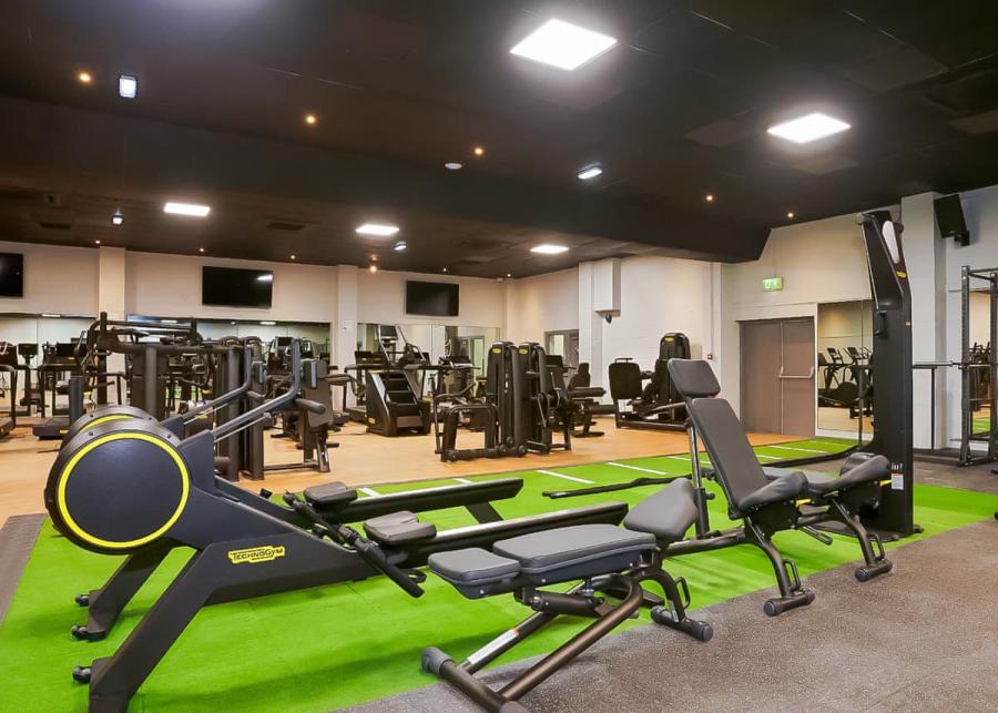 gym at park hall resort and spa in lancashire
