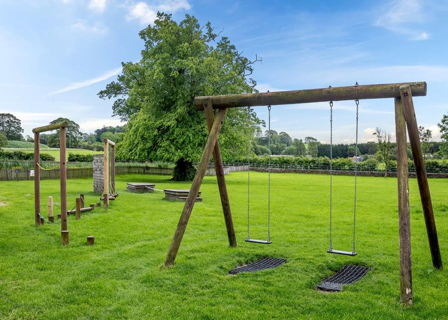 play area at ribblesdale lodge holiday park 