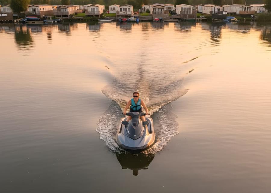 water activities at seven lakes country park in lincolnshire