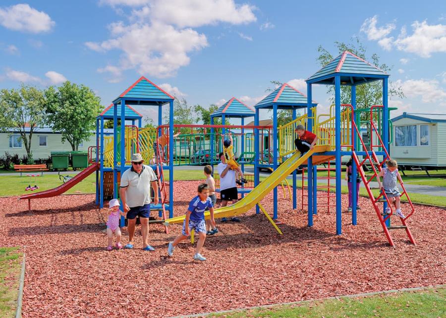 play area at stanwix park holiday park in silloth 