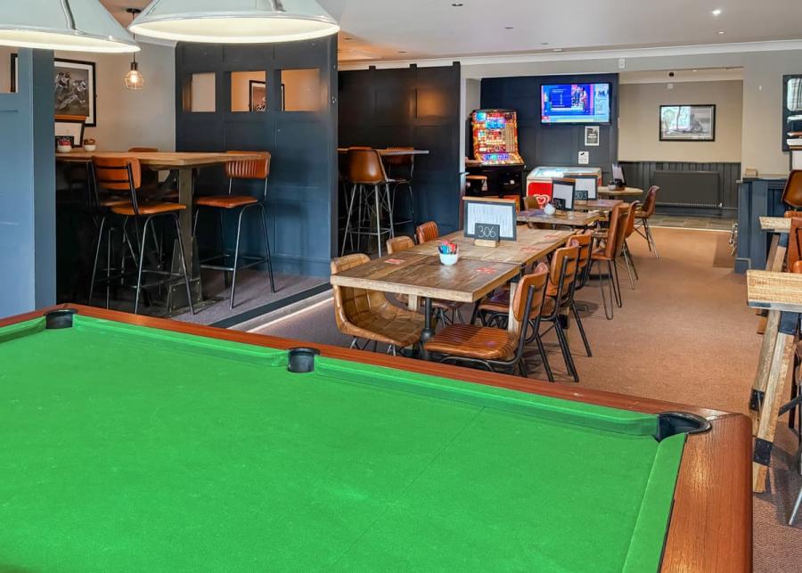 bar at woodland waters country park in ancaster