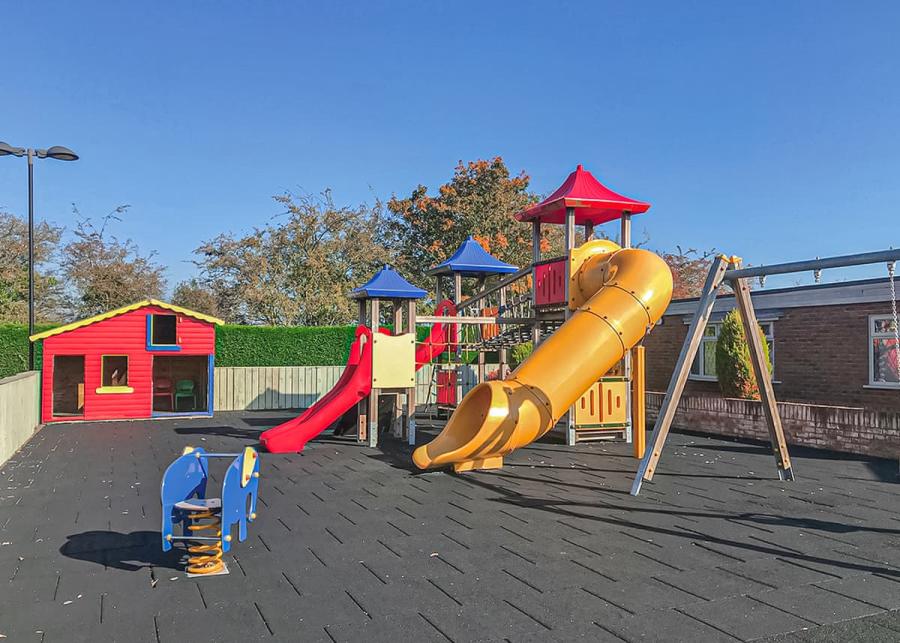 play area at woodthorpe leisure park in skegness