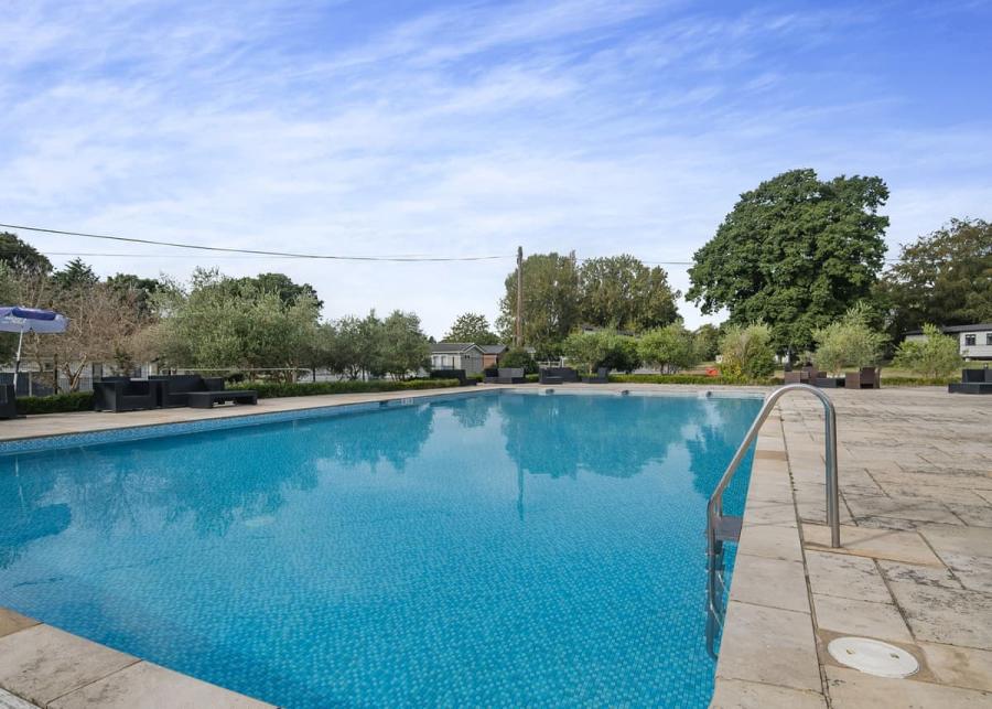 outdoor swimming pool at alder country park in north walsham