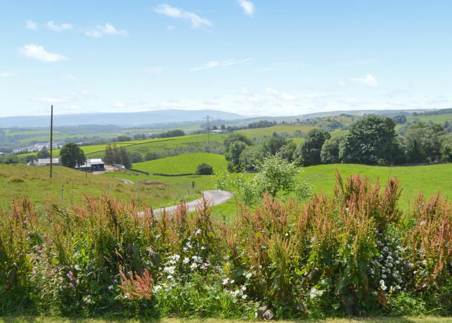 countryside setting at herding hill farm in haltwhistle