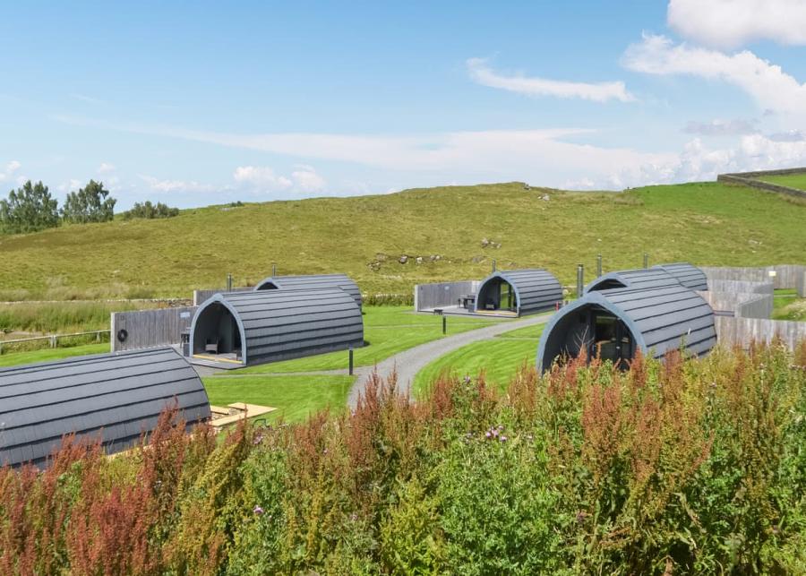 glamping at herding hill farm in haltwhistle
