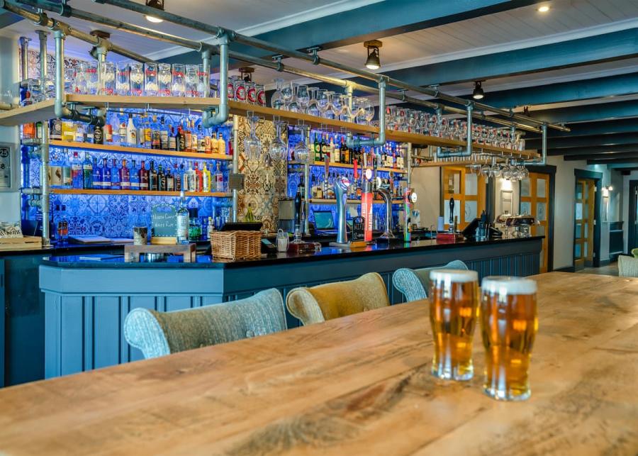 bar at kielder waterside holiday park 