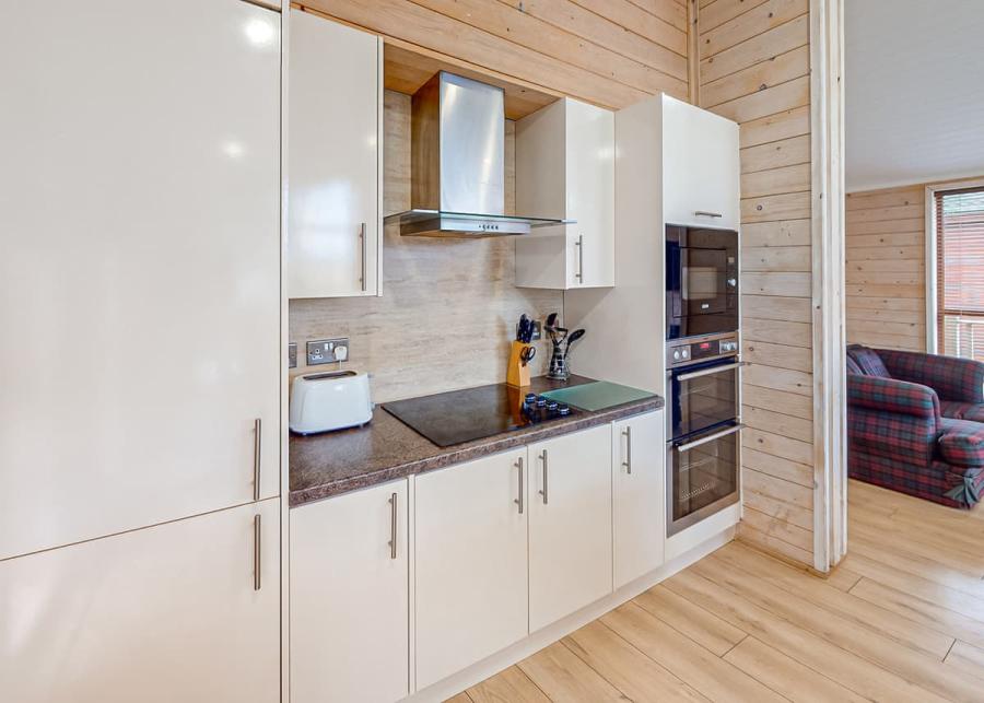 modern kitchen at king's lynn holiday park in norfolk