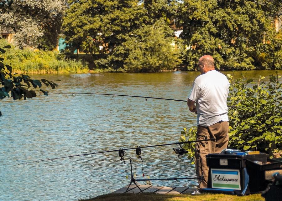 fishing at lakeside holiday park in burnham-on-sea