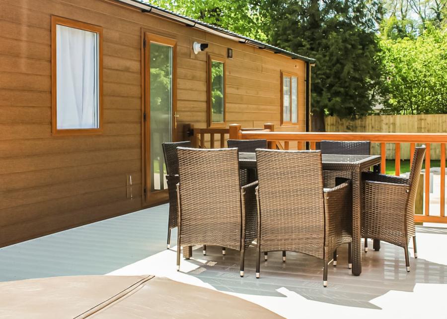 lodge holiday at mendip view at wookey hole near wells
