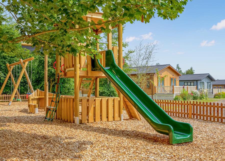 play park at otters mead boutique lodges 