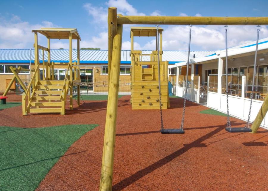 play area at riverside holiday village