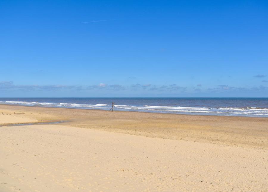 beach front at sandy beach holiday park 