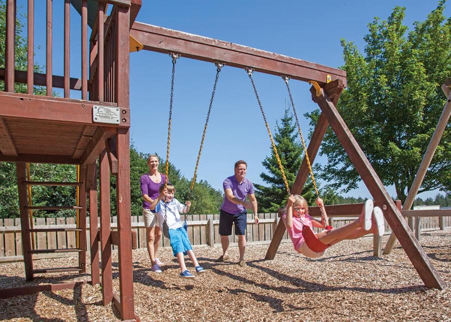 play park at springhouse country park in hexham