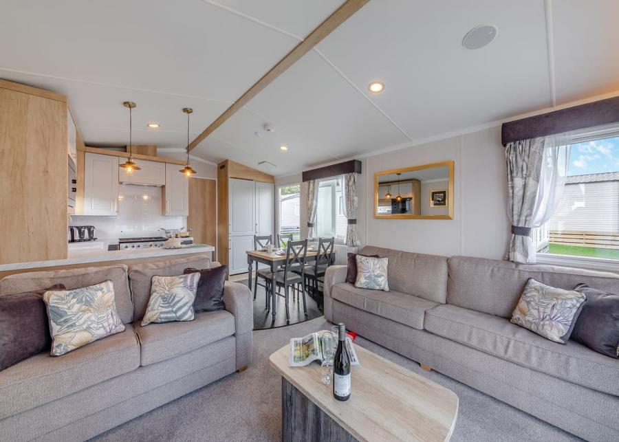 open plan living at waren caravan park 