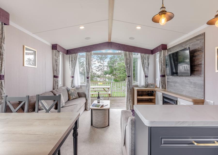 luxury lodge at waren caravan park 
