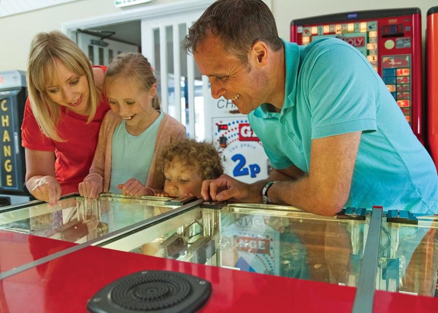 amusements at wooler riverside holiday park