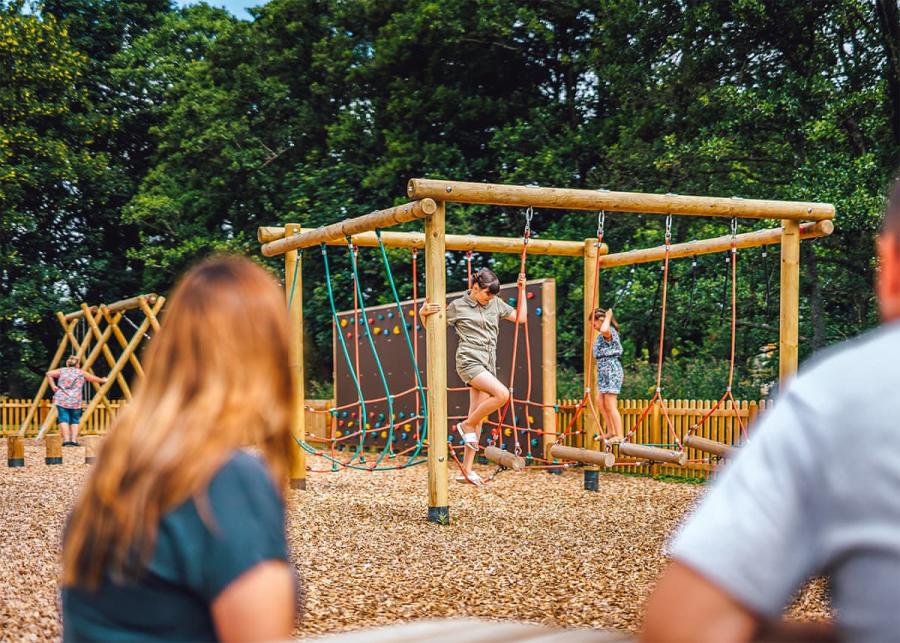 childrens play area wooler riverside holiday park