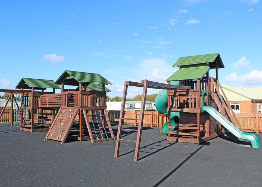 playground at aldbrough leisure park near hull