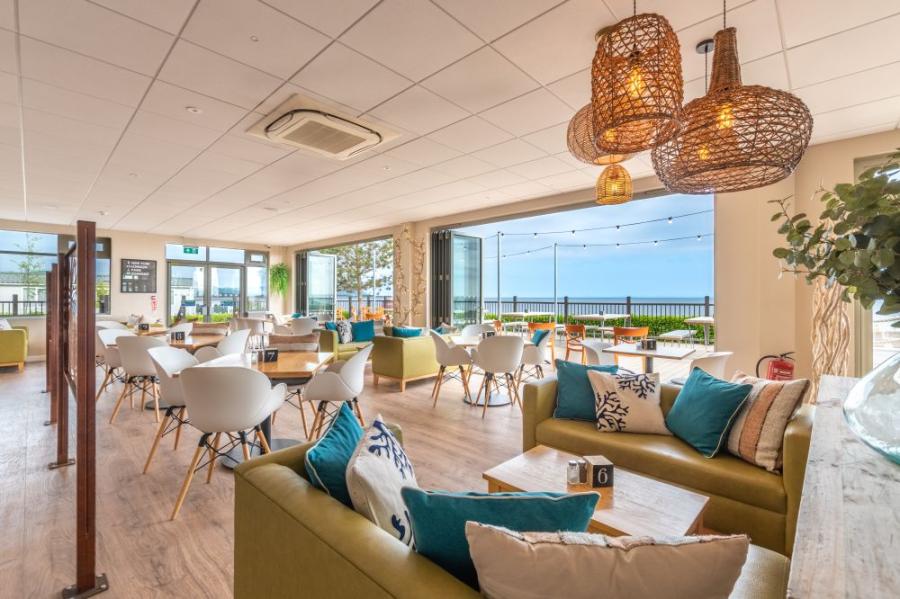 restaurant at blue anchor holiday park near minehead
