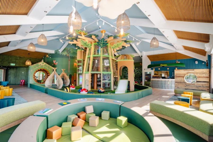 soft play area at cotswold holiday park near cirencester