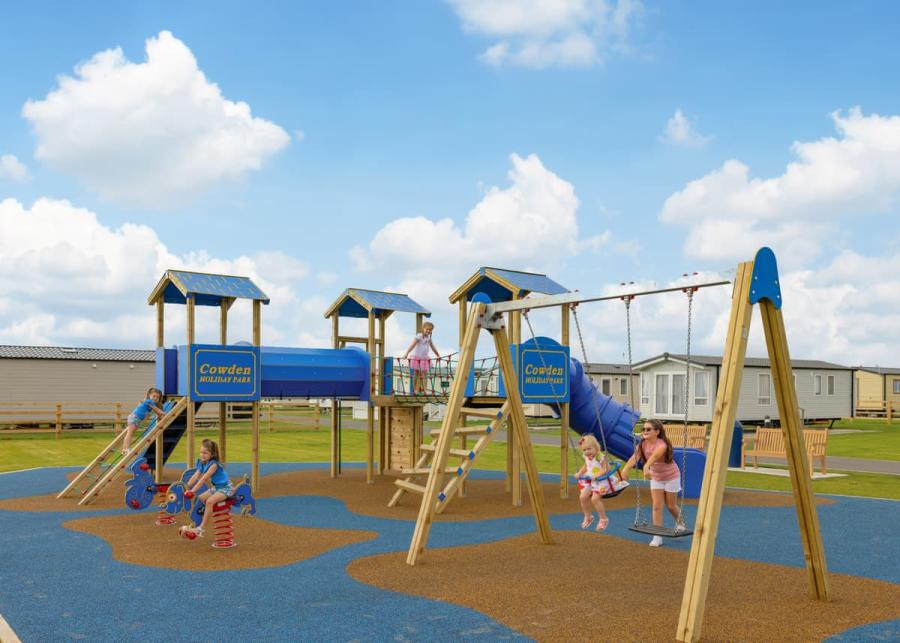 playground at cowden holiday park 