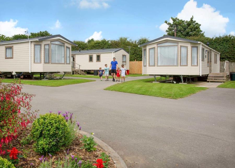 caravans at cowden holiday park near hull